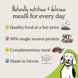 Forthglade dog food variety pack chicken lamb beef 395g - British product