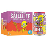 Beavertown Satellite Super Session IPA beer 4 x 330ml - British product