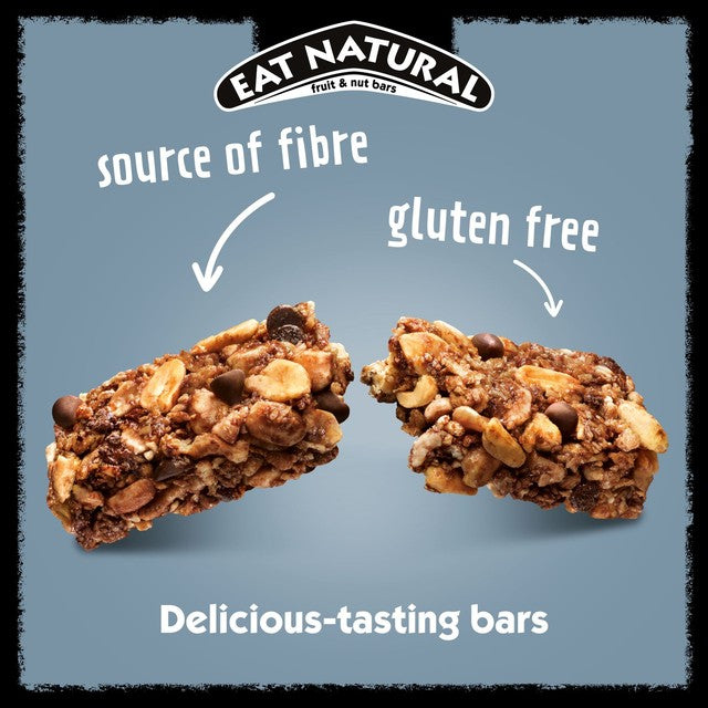 Eat Natural peanut chocolate protein bars 3x40g - British product
