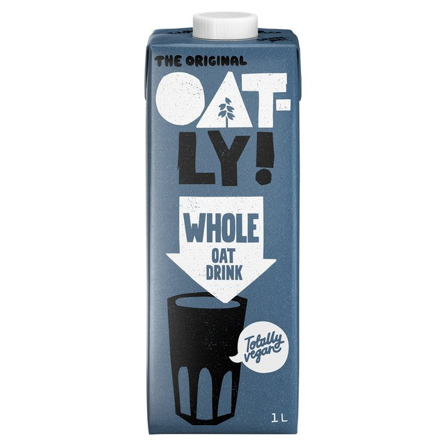 Oatly Whole Oat Drink Long Life 1L - British product