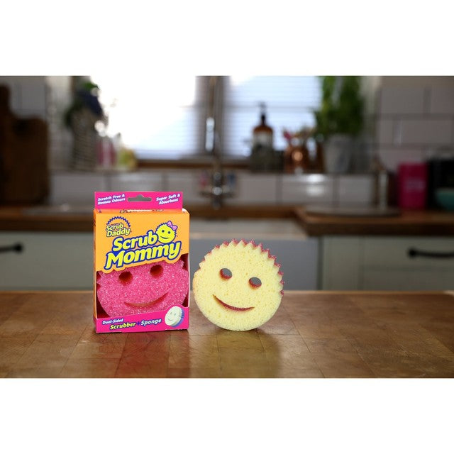 Scrubdaddy Scrub Mommy Pink cleaning sponge (British brand)