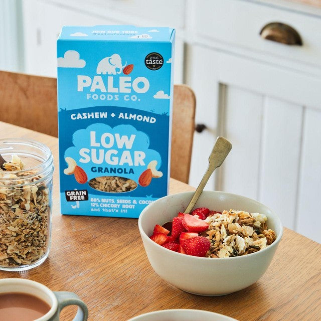 Paleo Food Company low sugar grain-free granola 285g (British brand)