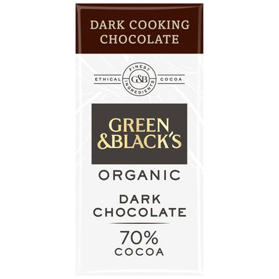 M&S Green & Black's Organic Dark Cooking Chocolate 150g- Buy online at McGrocer