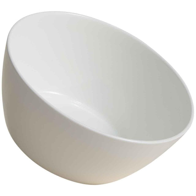 M&S straight sided china cereal bowl white - British product