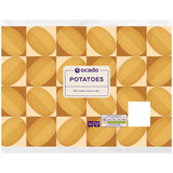 Ocado large baking potatoes 4 pack, imported from the UK