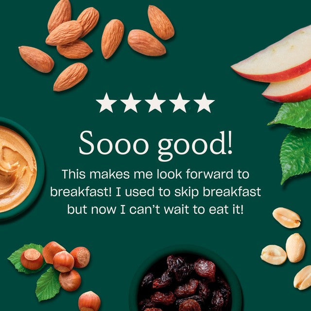 Deliciously Ella almond apple raisin granola 400g - British product