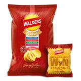 Walkers Classic Variety crisps multipack with 12 packs (British brand)