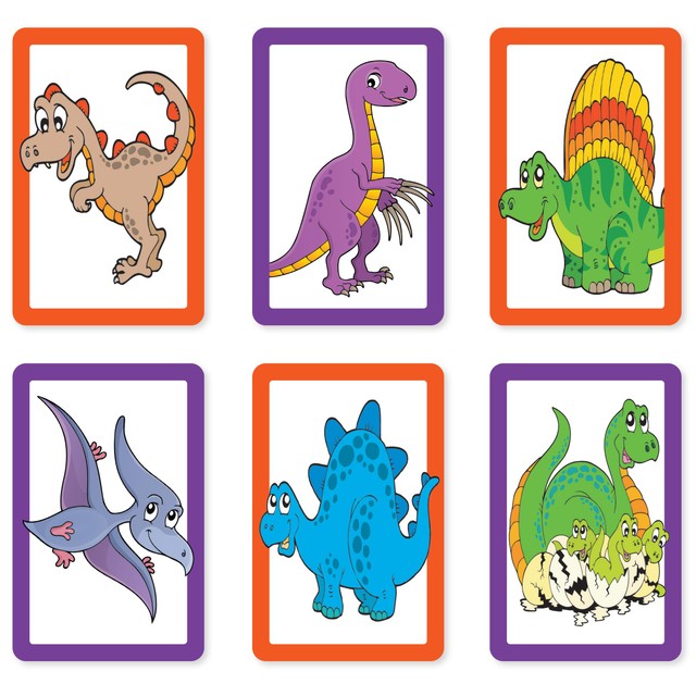 Cheatwell Games Dinosaur Snap & Pairs card game - British product
