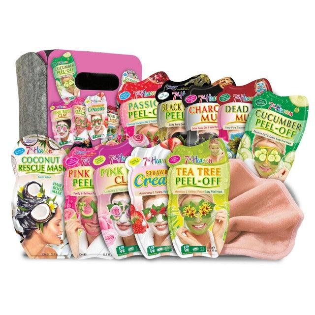 7th Heaven Pamper Hamper gift set, UK version