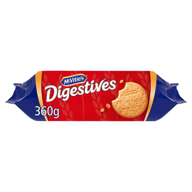 McVitie's Original Digestives biscuit pack, imported from the UK