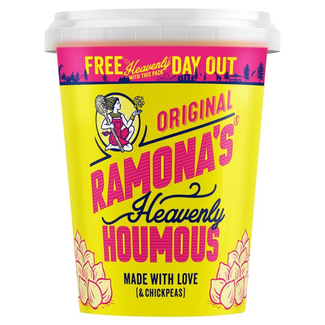 Ramona's Kitchen Original Houmous 500g, imported from the UK