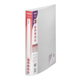 Snopake A4 2-ring ring binder clear 25mm capacity (British brand)