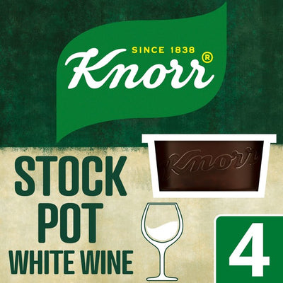 M&S Knorr White Wine Vegetarian Stock Pot 104g- Buy online at McGrocer