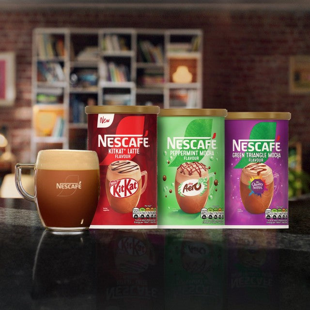 Nescafe mocha chocolate hazelnut frothy coffee powder 260g, imported from the UK