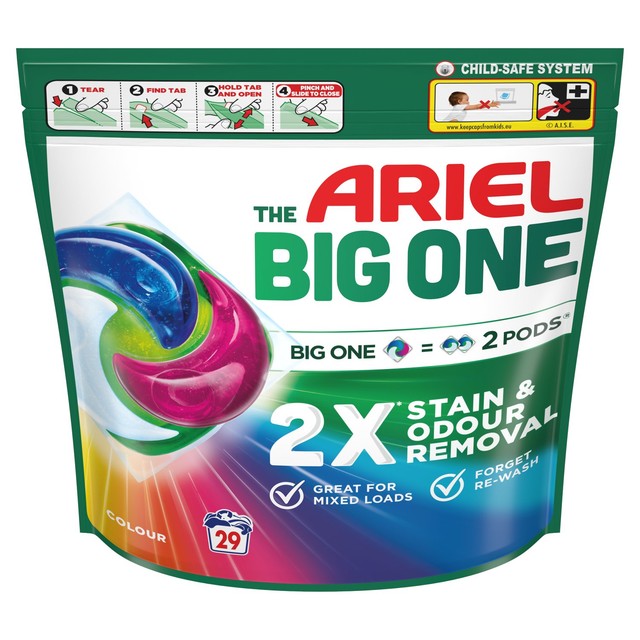 Ariel Colour Washing Pods 29 Washes - British product