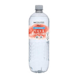 M&S peach and raspberry flavoured water 1L, imported from the UK