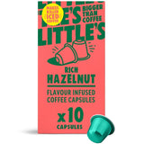 Little's rich hazelnut coffee capsules 10 capsules, UK version
