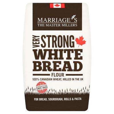 M&S W & H Marriage Very Strong Canadian White Bread Flour 1.5kg- Buy online at McGrocer