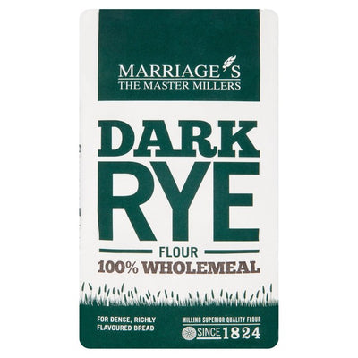 W & H Marriage دقيق الشوفان الداكن دقيق خبز 1kg