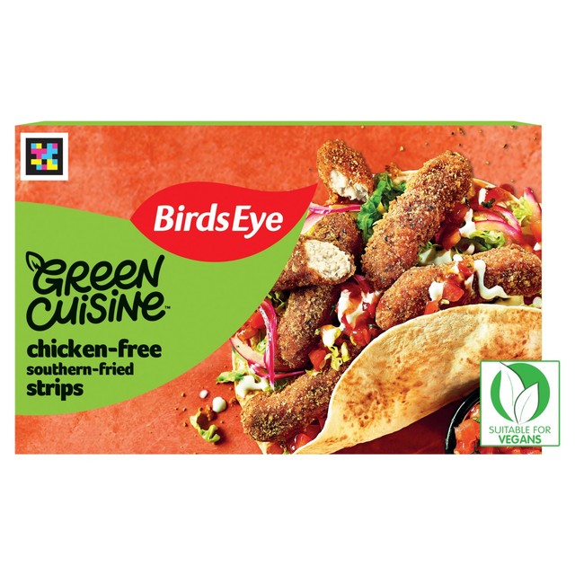 Birds Eye chicken-free Southern-fried strips 210g - British product
