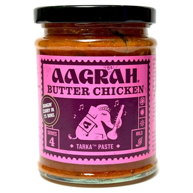 Aagrah Butter Chicken Tarka Curry Sauce (British brand)