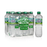 Highland Spring sparkling water in 12 x 500ml bottles, UK version