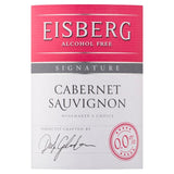 Eisberg Cabernet Sauvignon alcohol free wine 75cl - British product