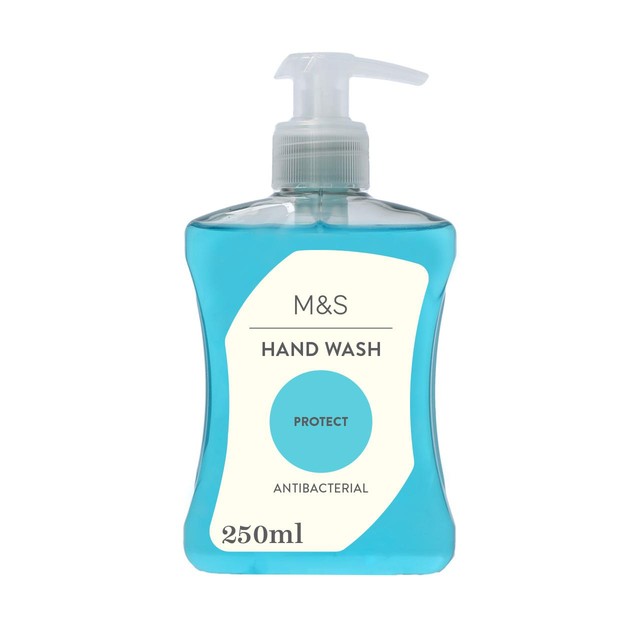 M&S Protect Antibacterial Hand Wash 250ml, imported from the UK