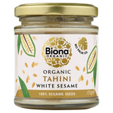 Biona white sesame tahini paste 170g - British product