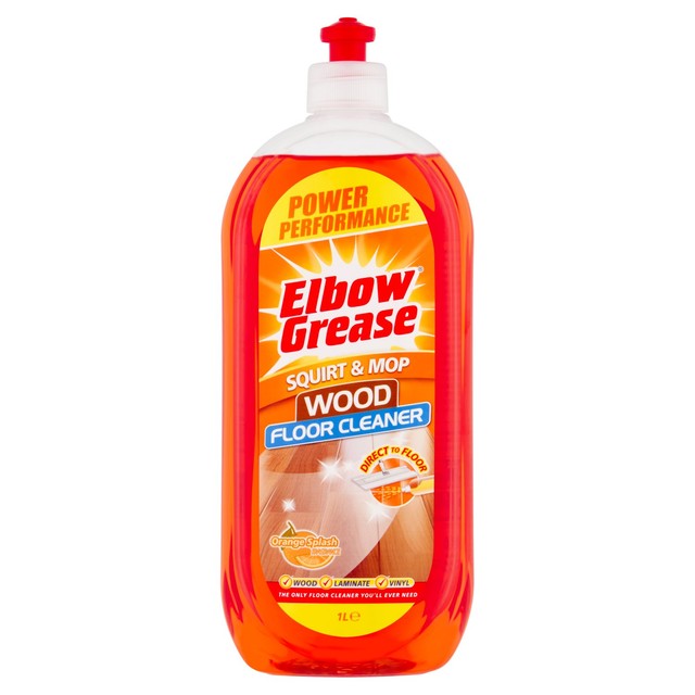 Elbow Grease wood floor cleaner orange ready to use (British brand)