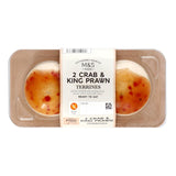 M&S Crab & Prawn Terrine 120g with sweet chilli sauce, imported from the UK