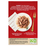 Gourmet wet cat food poultry variety turkey chicken duck 6 x 50g - British product