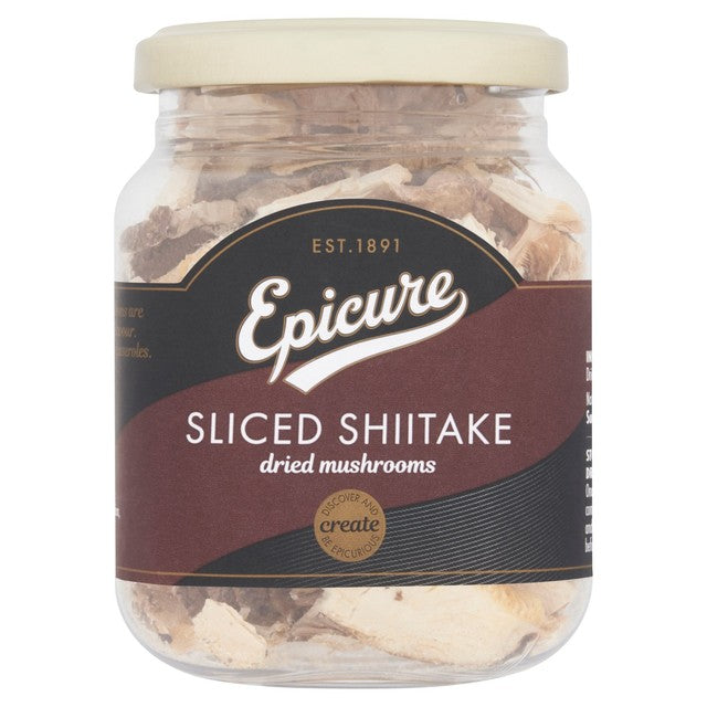 Epicure Dried Sliced Shiitake Mushrooms 30g - British product
