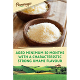 Parmareggio 30 Month Parmigiano Reggiano Grated Cheese 60g, imported from the UK