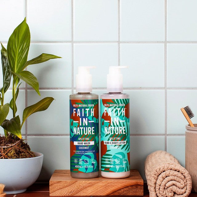 Faith in Nature coconut hand wash 400ml - British product