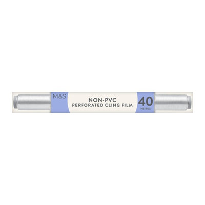 M&S Ikke-PVC Perforert Plastfolie Husholdningsfolie 40m