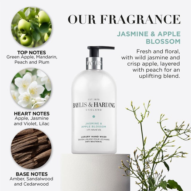 Baylis & Harding Jasmine & Apple Blossom Antibacterial Hand Wash