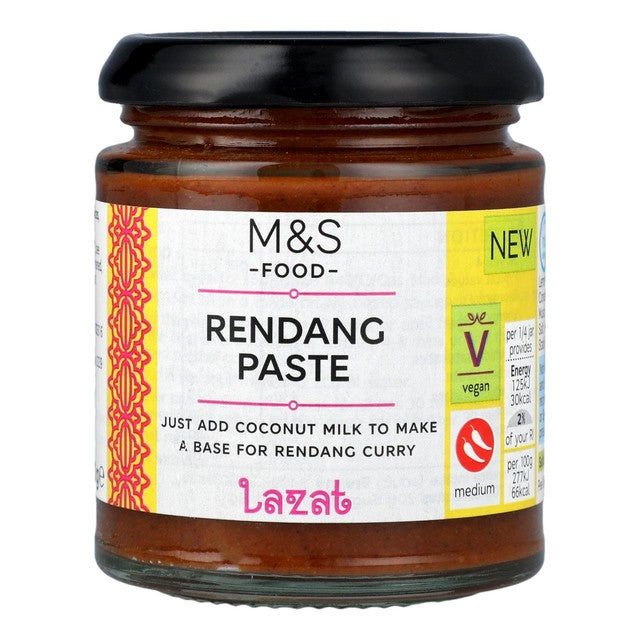 M&S Rendang curry paste 180g, imported from the UK