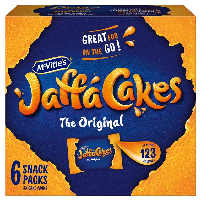 McVitie's Jaffa Cakes Original 198g, imported from the UK