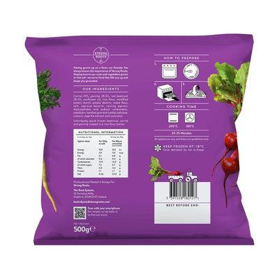 Strong Roots Frites de légumes-racines mélangées Surgelées 500g