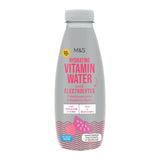M&S vitamin water pomegranate raspberry 500ml - British product