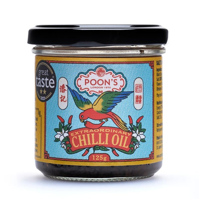 Poon's London Außergewöhnliches Chiliöl mit Infusion 125g