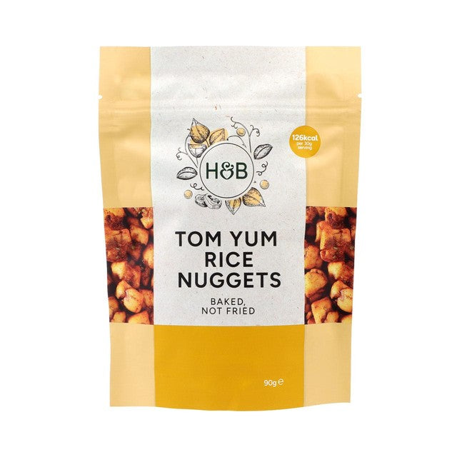 Holland & Barrett tom yum rice nuggets 90g, UK version