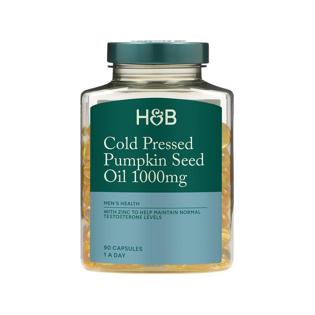 Holland & Barrett Cold Pressed Pumpkin Seed Oil 90g, UK version