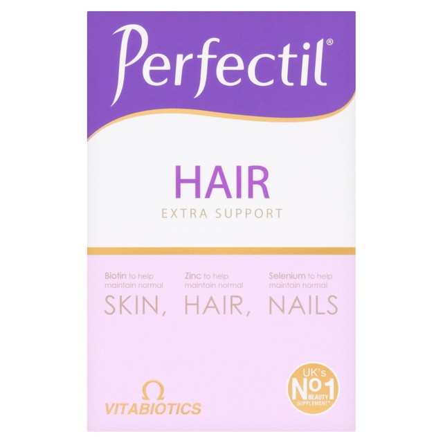 Vitabiotics Perfectil Plus Skin, Hair and Nails supplement tablets 60 tablets (British brand)
