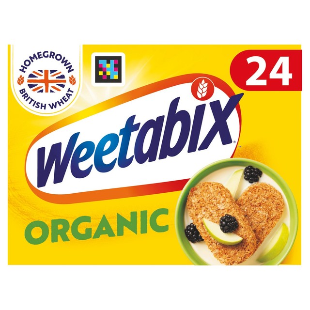 Weetabix Organic wheat biscuit cereal 24 biscuits (British brand)