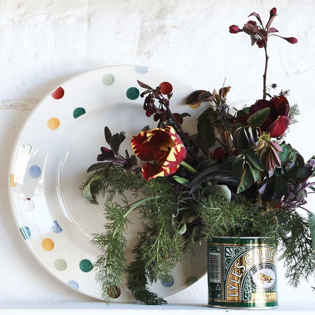 Emma Bridgewater Polka Dot 10.5 inch plate - British product