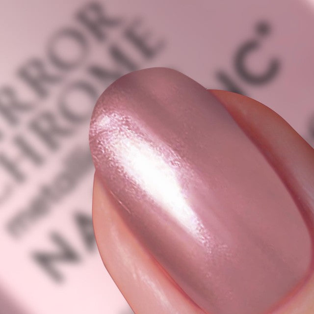 Nails Inc Pink Mirror Chrome nail polish - British product