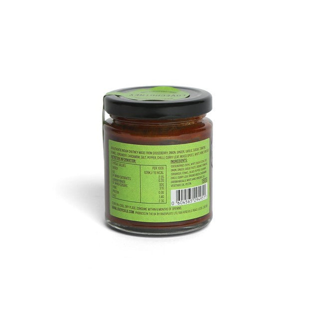 Love Pickle spiced gooseberry chutney, UK version