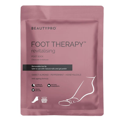 M&S Beauty Pro Foot Therapy Moisturising Booties with Removable Toe Tips Foot Mask 30g- Buy online at McGrocer